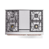 ILVE UND40FQNMPRAP Nostalgie II Noblesse 40 inch Dual Fuel Range (Natural Gas, Solid Door, RAL, Copper)