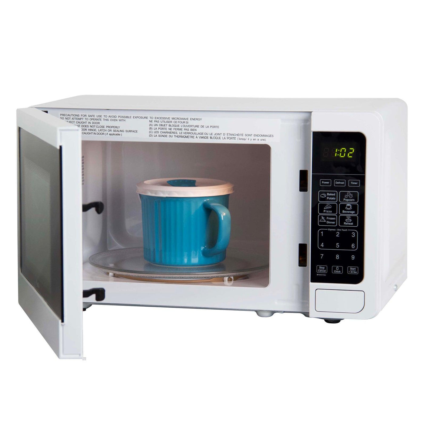 Avanti Countertop Microwave Oven, 0.7 cu. ft. - White