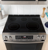 GE® ENERGY STAR® 30" Slide-In Electric Range with Crisp Mode