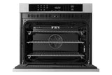 27" Single Wall Oven, Silver Stainless Steel with Flush Handle