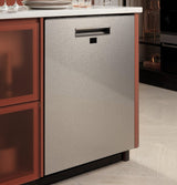 Café™ Smart Stainless Steel Interior Dishwasher with Sanitize and Ultra Wash & Dual Convection Ultra Dry in Platinum Glass