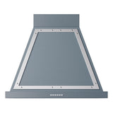 ILVE UANB30BGC Nostalgie Noblesse 30 inch Range Hood (Blue Grey, Chrome)