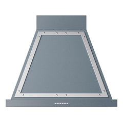 ILVE UANB30BGC Nostalgie Noblesse 30 inch Range Hood (Blue Grey, Chrome)