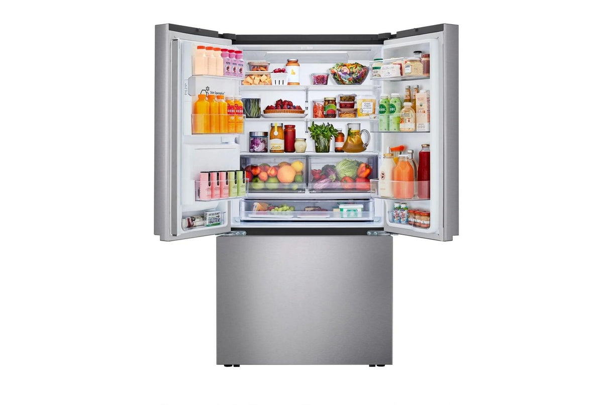 26 cu. ft. Counter Depth MAX 3-Door French Door Refrigerator with Ice and Water Dispenser