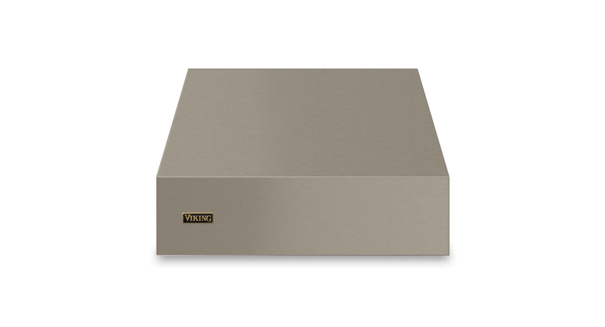 30"W. 18"H. Wall Hood (Finish: Nantucket, Trim: Brushed Brass)