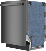 100 Premium Dishwasher 24" Black stainless steel