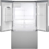 100 Series French Door Bottom Mount Refrigerator 36" Stainless steel (with anti-fingerprint), Total No Frost
