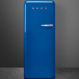 Approx 24 " 50'S Style Refrigerator with ice compartment, Blue, Left hand hinge