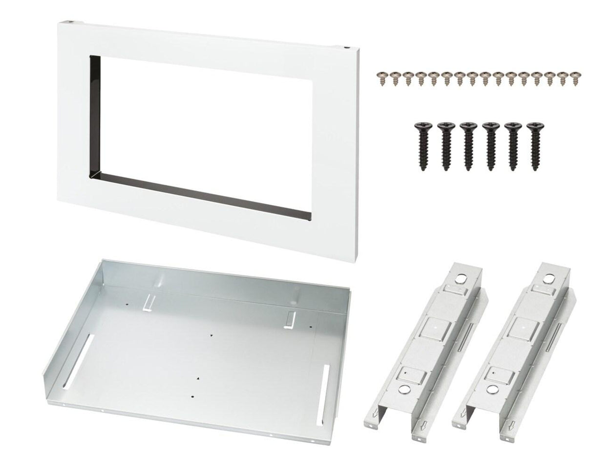 30" White Microwave Trim Kit