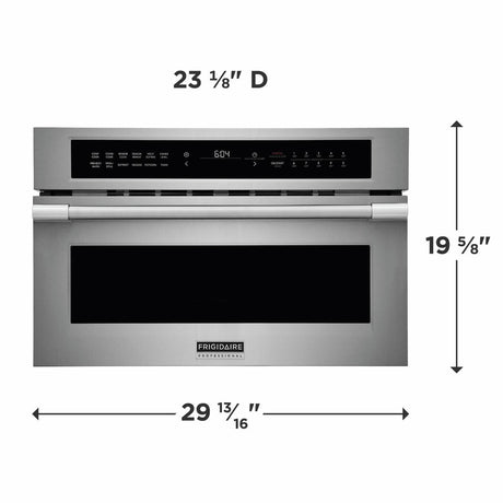 30" Built-In Convection Microwave Oven with Drop-Down Door