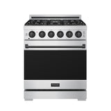30 Inch Professional Liquid Propane With Precision Knob Control In Stainless Steel/black