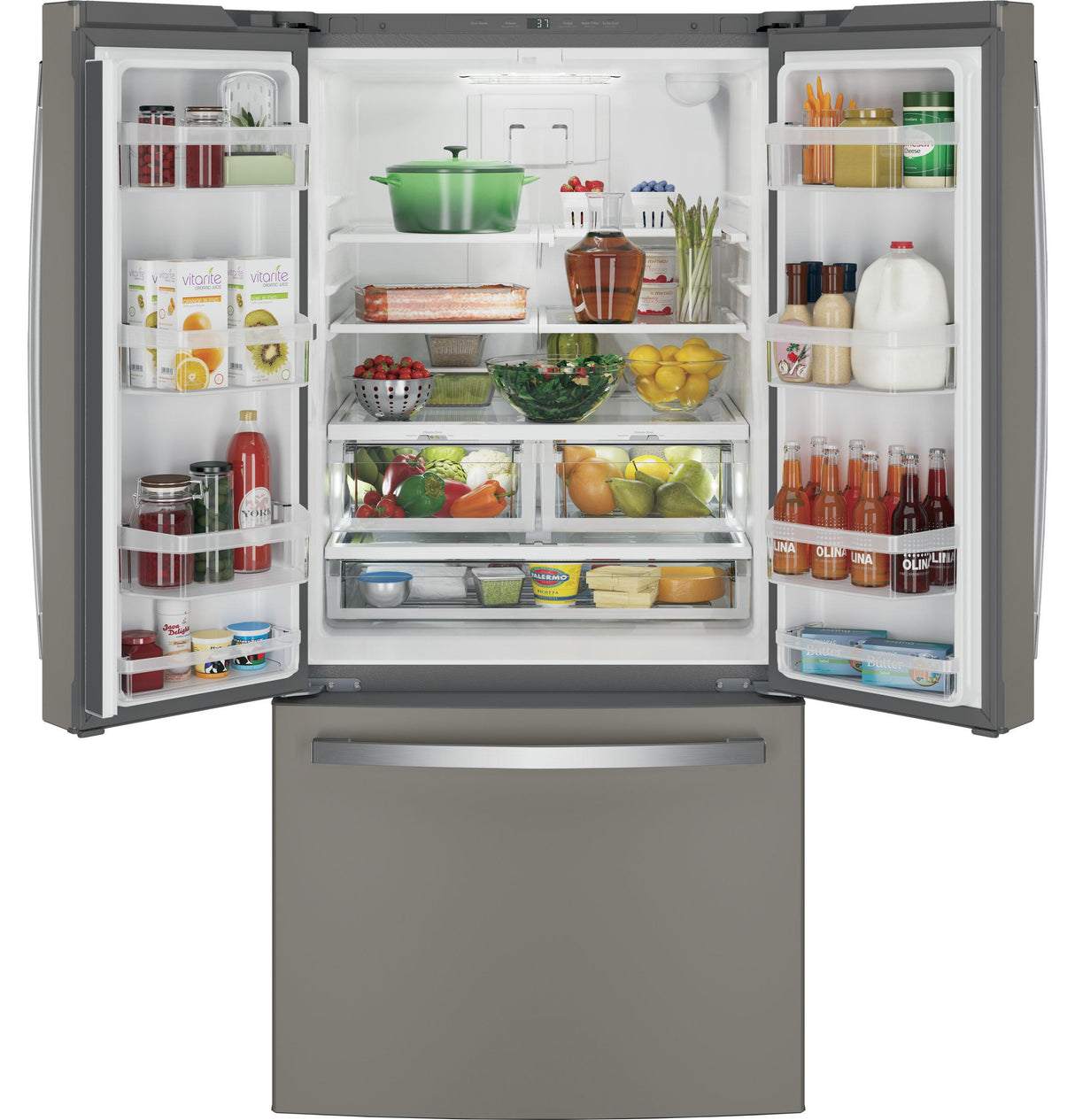 GE® ENERGY STAR® 18.6 Cu. Ft. Counter-Depth French-Door Refrigerator