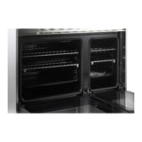 Verona VUFSGE365DSS 36 inch Ultima Collection Double Oven Dual Fuel Range with 5 Brass Burners, 4.1 cu. ft. Total Oven Capacity