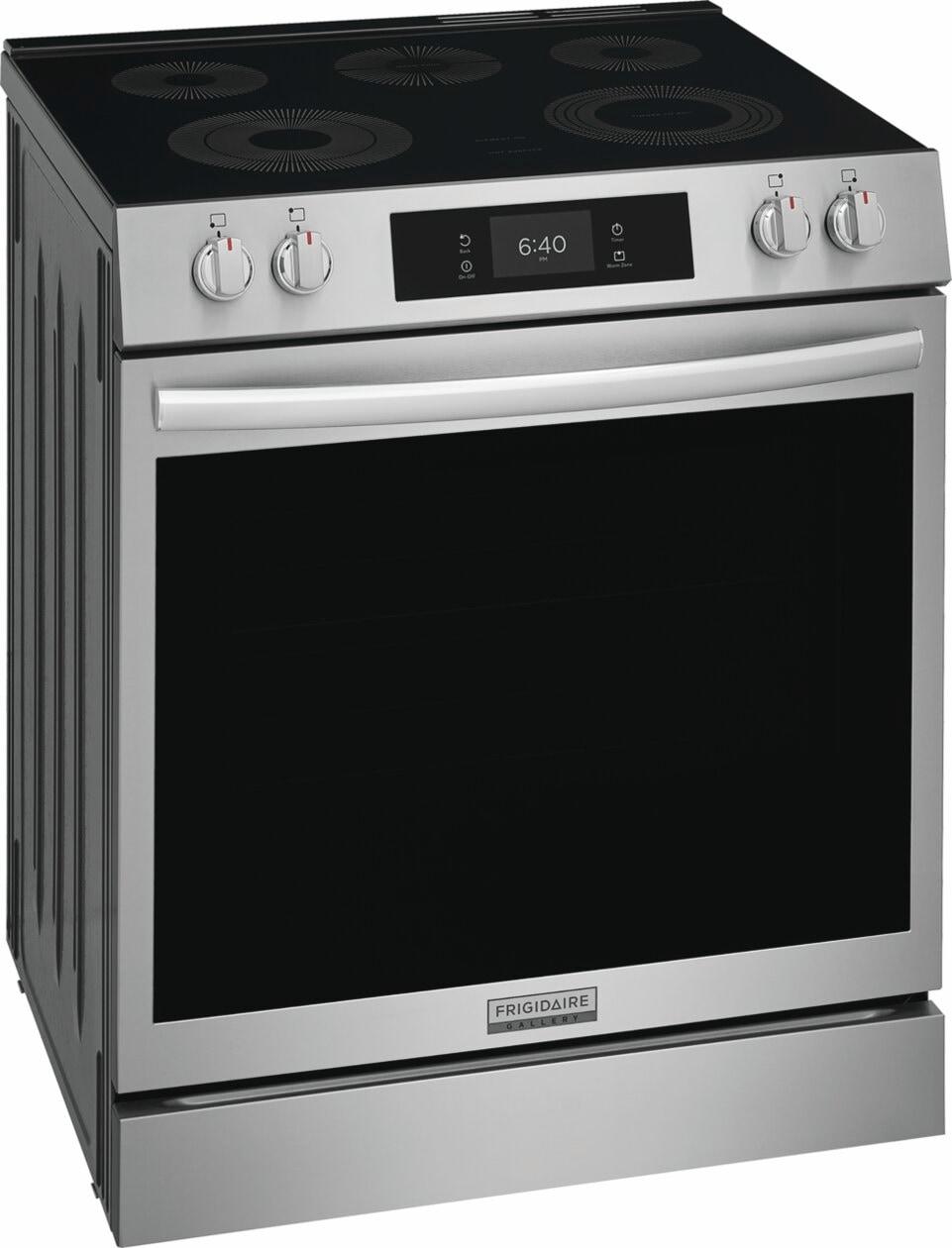 30" Electric Range with Stone-Baked Pizza