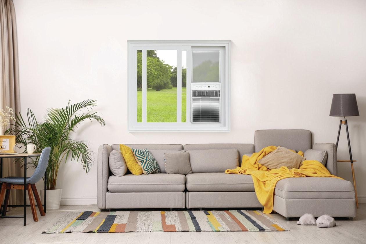 10,000 BTU Slider Casement Window Room Air Conditioner