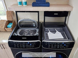 7.5 cu. ft. Smart Electric Dryer with FlexDry™ in Black Stainless Steel