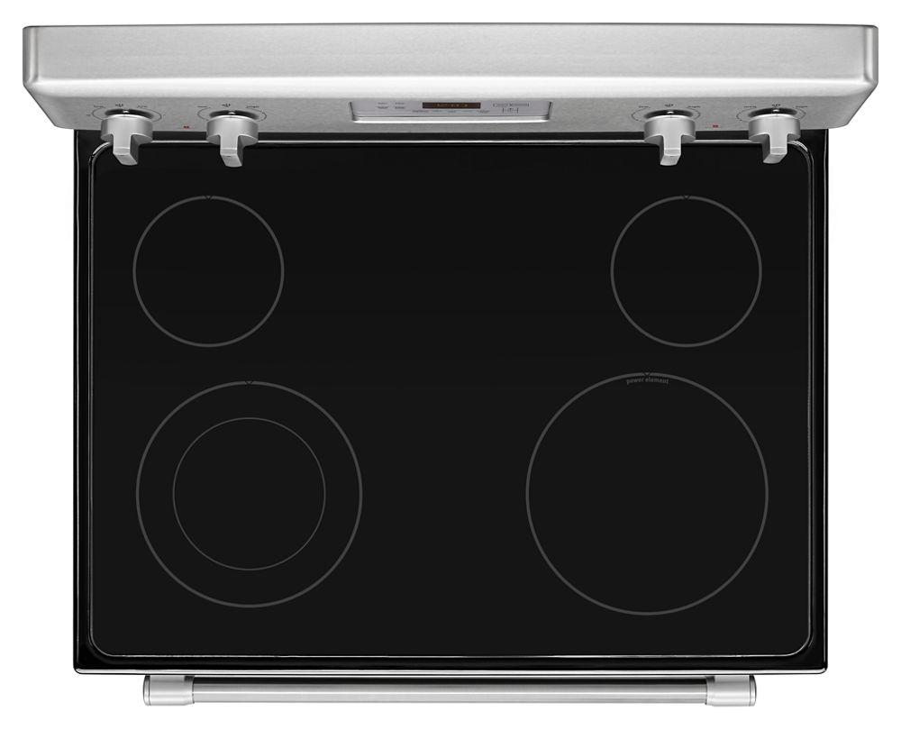 30-inch Wide Electric Range with Precision Cooking System - 6.2 cu. ft.