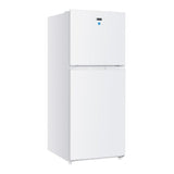Verona VEFTF2412RWH 24 inch Top Freezer Refrigerator with 12 cu. ft. Total Capacity, Reversible Doors, Recessed Handle, Energy Star (White)