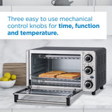 Danby 0.4 cu. ft./12L 4 Slice Countertop Toaster Oven in Stainless Steel