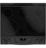 GE® 30" Slide-In Electric Convection Range