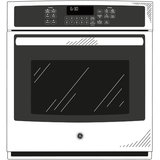 GE Profile™ Series 27" Built-In Single Convection Wall Oven