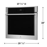 30" Electric Single Wall Oven with Air Sous Vide