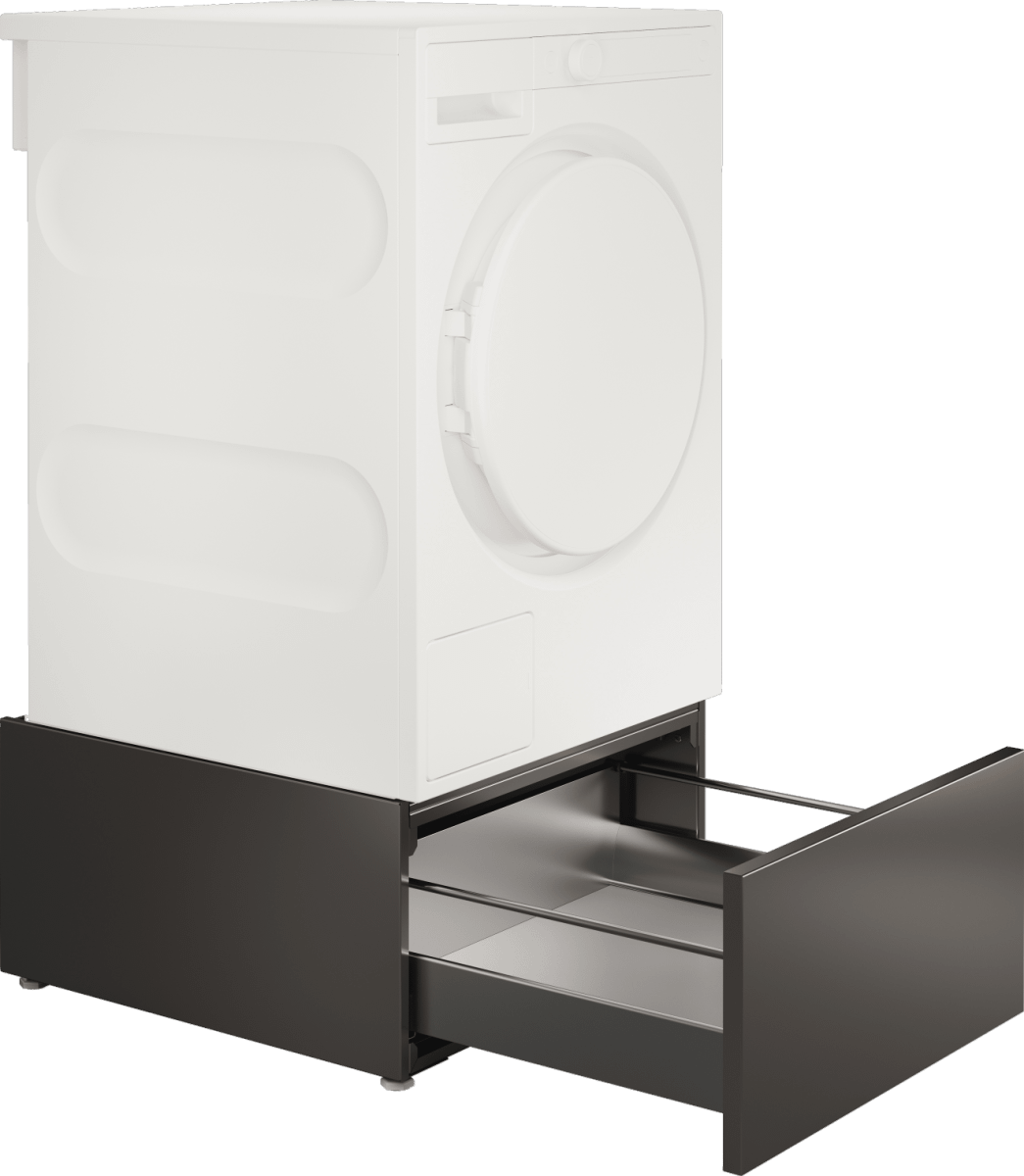 Pull-out drawer for laundry