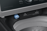 4.6 cu. ft. Large Capacity Smart Top Load Washer with ActiveWave™ Agitator and Active WaterJet in Brushed Black