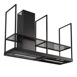 T-Shelf 70" Matte Black 600 CFM