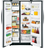 GE® 25.3 Cu. Ft. Side-By-Side Refrigerator