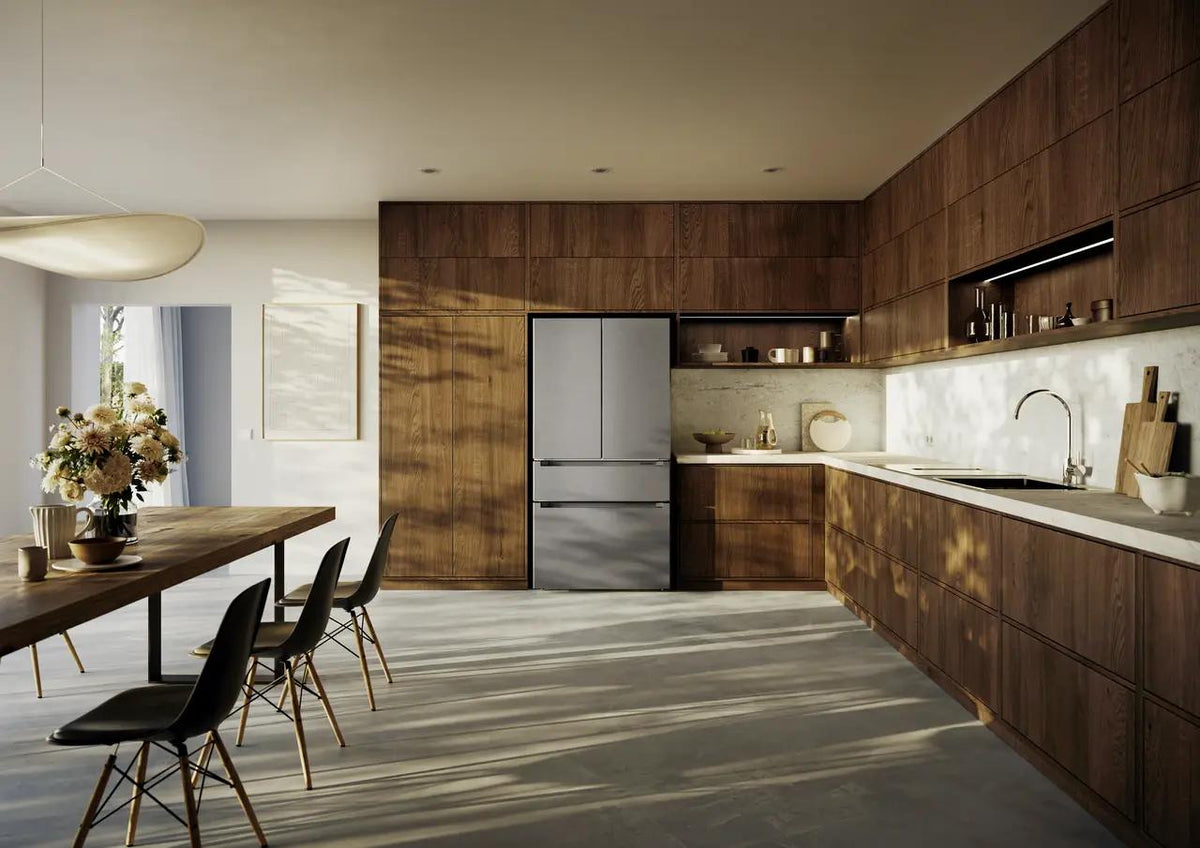 French Door fridge-freezer with 2 freezer drawers with IceMaker