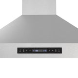 Forno Venezia 36 Inch Wall-Mounted Range Hood with Touch Controls and Baffle Filters