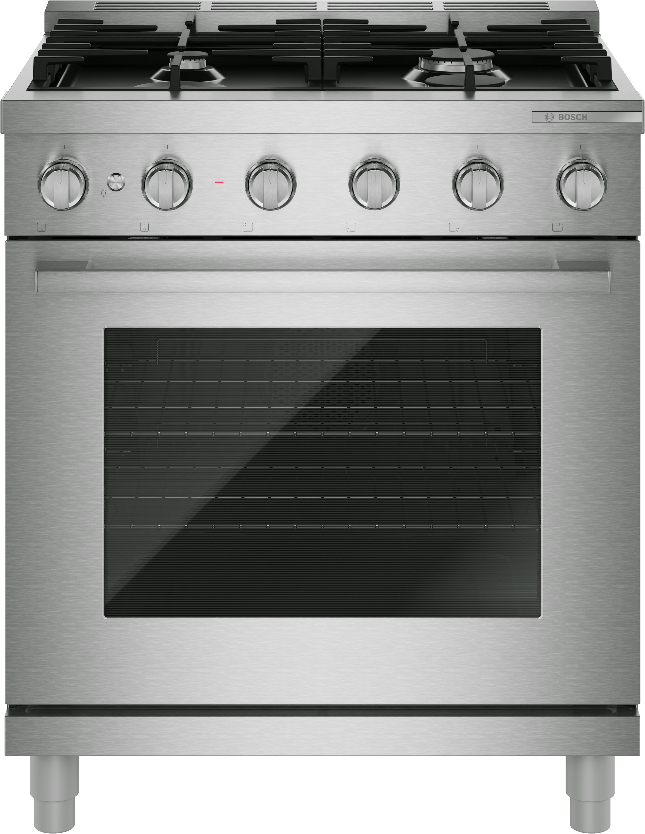 500 Series, Dual fuel freestanding range, 30'', Stainless steel