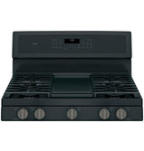 GE Profile™ 30" Free-Standing Gas Double Oven Convection Range