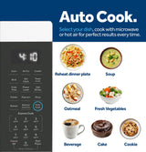GE® 1.0 Cu. Ft. Capacity Countertop Convection Microwave Oven with Air Fry