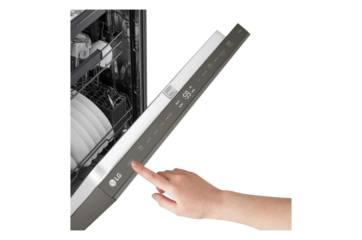 Smart FlushFit™ Top Control Dishwasher with 1-Hour Wash & Dry, QuadWash® Pro, and Dynamic Heat Dry™ w/AutoVent Dry™