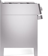 Panoramagic 48 Inch Dual Fuel Natural Gas Freestanding Range in Stainless Steel with Trim