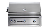 36" Built in Sedona Grill w/Rotisserie - 3 SS Tube Burners