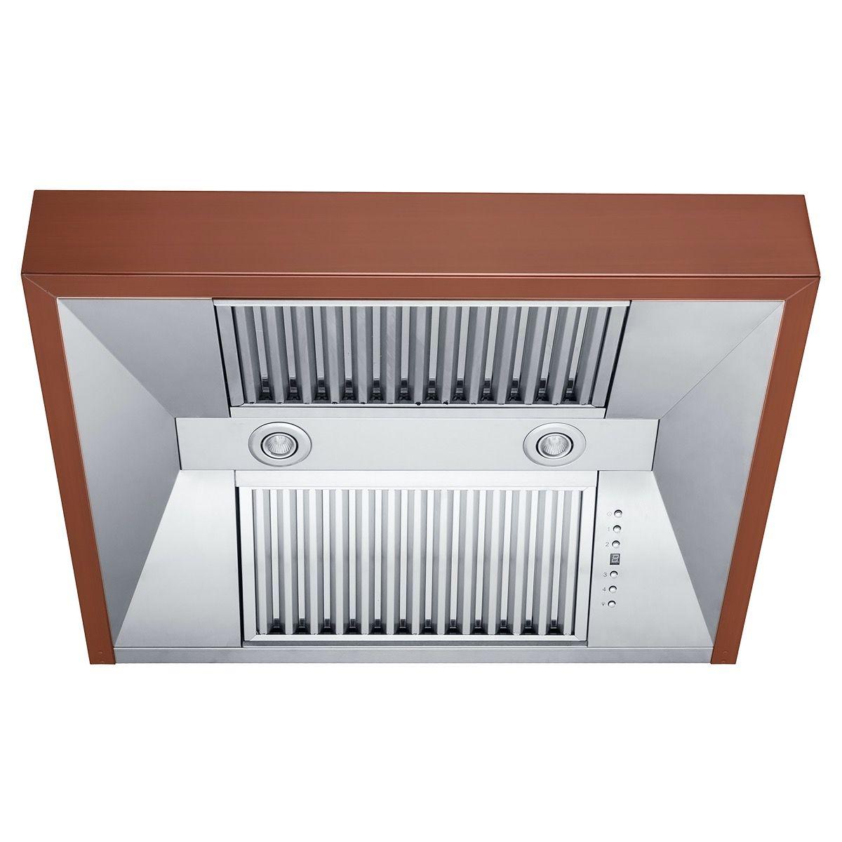 ZLINE 42" Designer Series Copper Finish Under Cabinet Range Hood (8685C-42)