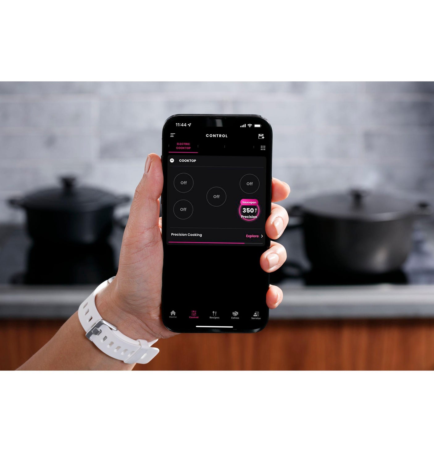 GE Profile™ ENERGY STAR® 30" Built-In Touch Control Induction Cooktop