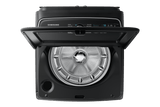 5.4 cu. ft. Extra-Large Capacity Smart Top Load Washer with ActiveWave™ Agitator and Super Speed Wash in Brushed Black