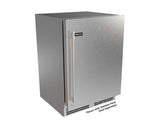G5 Luxe 24" Premium Solid Door Dual Zone Wine Reserve / Refrigerator - Factory Right (Adjustable) Hinge - Indoor/Outdoor Rated