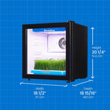 Danby Fresh 1.7 cu. ft. Herb Grower in Black