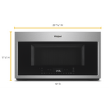 1.9 cu. ft. Smart Over-the-Range Microwave with Scan-to-Cook technology 1