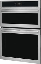 30" Electric Wall Oven and Microwave Combination with Stone-Baked Pizza