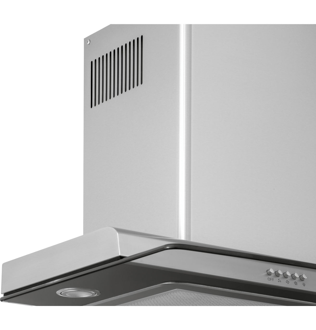 24" Chimney Vent with Tempered Glass