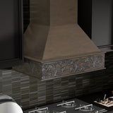 ZLINE 30 in. Wooden Wall Mount Range Hood in Normandy - Includes Remote Motor
