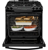 GE® 30" Slide-In Front Control Gas Range