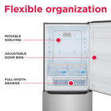 20 Cu. Ft. Standard-Depth Bottom Freezer Refrigerator