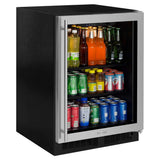 24-In Built-In High-Capacity Beverage Center with Door Swing - Right